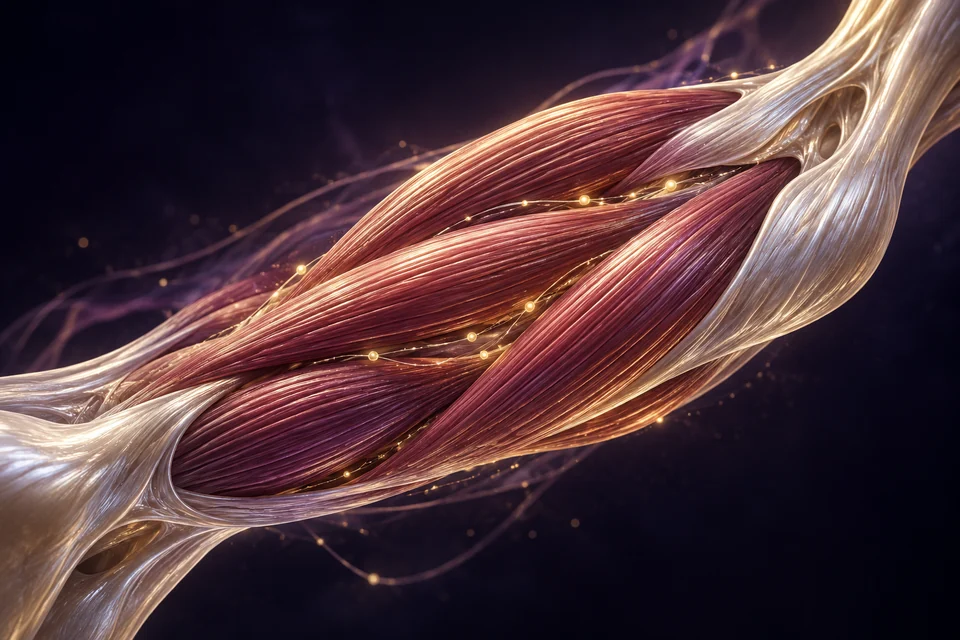 Conceptual science artwork for Muscle + joints