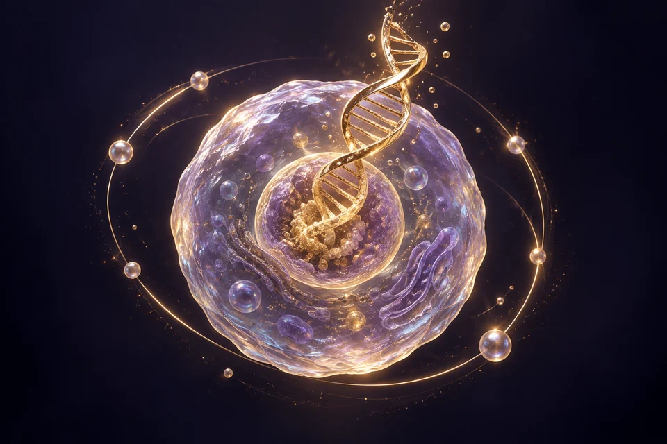 Conceptual science artwork for Sleep + energy