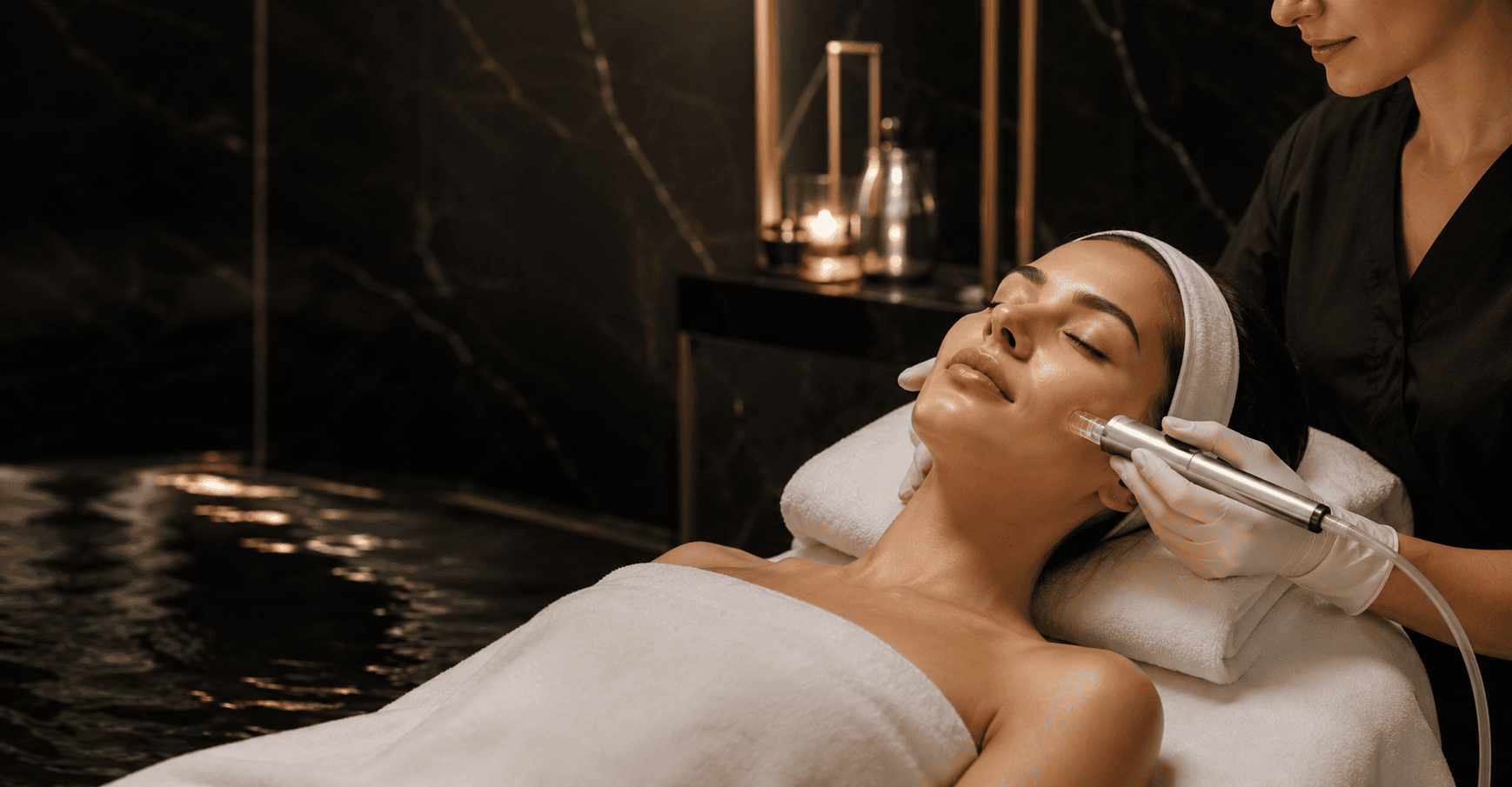 HydroSpa facial treatment at LaserTouch MD in Bentonville, Arkansas